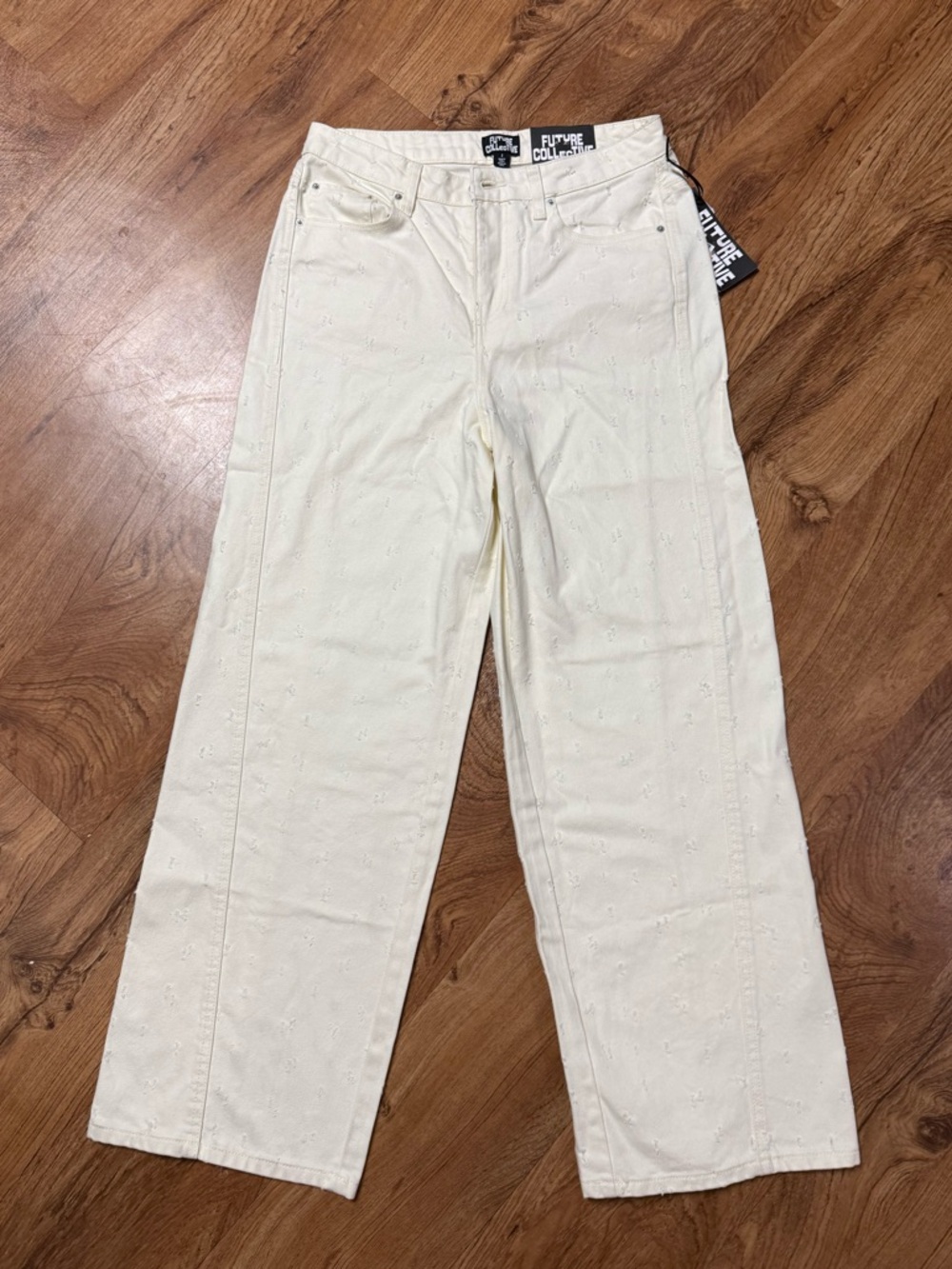 Future Collective Wide Leg Jeans - Picture 2 of 6